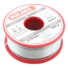 200 GR LEHİM İNCE 0,75 MM SOLDEX  SN60 PB40 (K0)