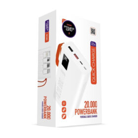 20000 MAH ÇİFT USB DİJİTAL EKRAN POWERBANK (K0)