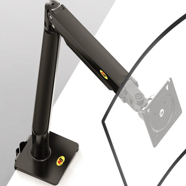 22-40 AMORTİSÖRLÜ STAND TEK KOL LCD / LED MONİTÖR TUTUCU STAND ASKI APARATI (K0) - Görsel 2