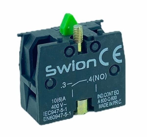 22 MM KONTAK BLOK NO YEŞİL (LAY5-BE101) (K0)
