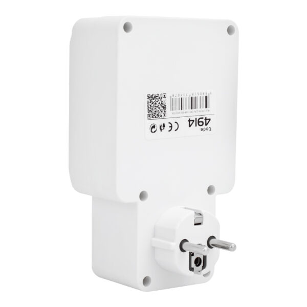 220 VOLT 16 AMPER TEKLİ AKIM KORUMALI SİGORTALI PRİZ (K0) - Görsel 2