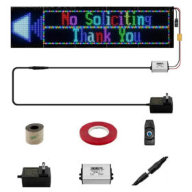23,2X102CM KAYAN YAZI LED TABELA (K0)