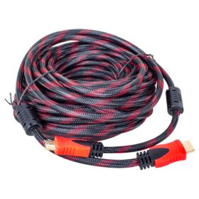 24K 1.4V 3D ALTIN UÇLU 25 METRE ÖRGÜLÜ POŞETLİ HDMI KABLO (K0)