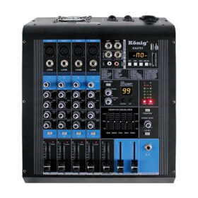 2X350 4 KANAL USB-SD-BLUETOOTH 5 BANT EQ-99 DSP EFK POWER MIXER KA-4701 (K0)
