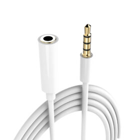 3.5 MM ERKEK/DİŞİ 4 BOĞUMLU AUX STEREO UZATMA 1.5 METRE POŞETLİ KABLO (K0)