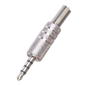 3.5 MM STEREO 3 BOĞUMLU METAL JACK FİŞ  DİSCMAN JACK (K0)