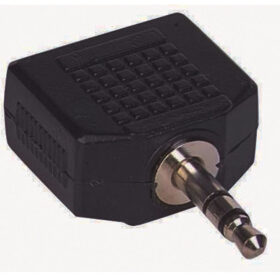 3.5 MM STEREO ERKEK / 3.5 MM 2 DİŞİ ÇEVİRİCİ JACK (ELEKTROMER) (K0)