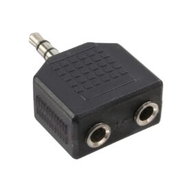 3.5 MM STEREO ERKEK / 3.5 MM 2 DİŞİ ÇEVİRİCİ JACK (ELEKTROMER) (K0)