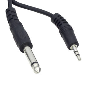 3.5 MM STEREO ERKEK / 6.3 MM MONO ERKEK 1,5 METRE KABLO (ARA KABLO) (K0)