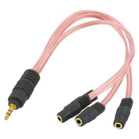 3.5 MM STEREO ERKEK/3 X 3.5 MM STEREO DİŞİ 5+1 KABLO (K0)