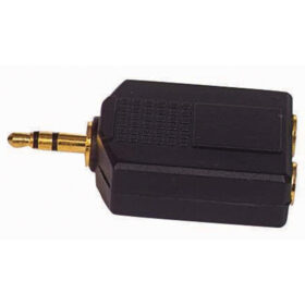 3.5 MM STEREO ERKEK/6.3 MM STEREOX2 DİŞİ ÇEVİRİCİ JACK (K0)