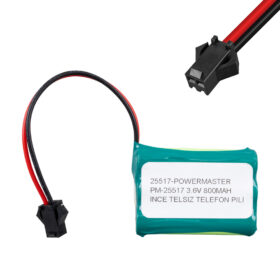 3.6 VOLT 800 MAH 3LÜ İNCE TELSİZ TELEFON PİLİ (K0)