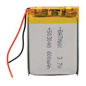 3.7V 600 MAH LİTYUM POLİMER PİLİ SOKETLİ (K0)