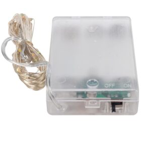 3*AA PİLLİ 4 RENKLİ 10 METRE KABLOLU BAĞ LED (K0)