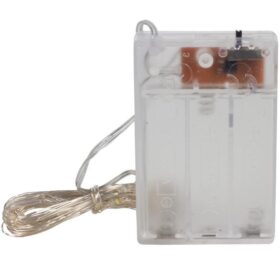 3*AA PİLLİ 4 RENKLİ 10 METRE KABLOLU BAĞ LED (K0)