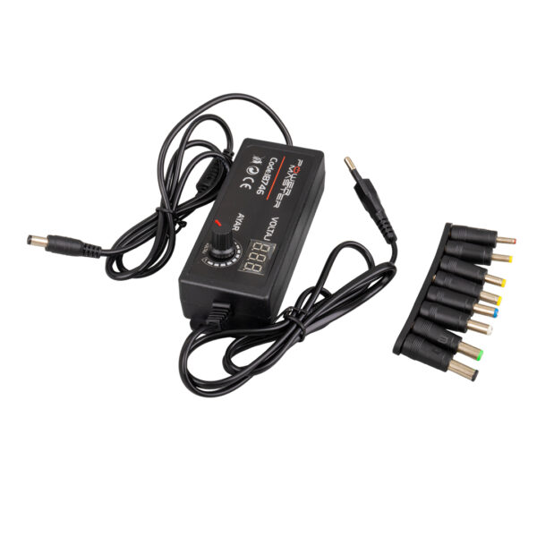 3 VOLT - 12 VOLT - 5 AMPER ÇOK UÇLU AYARLI KADEMELİ ADAPTÖR (K0) - Görsel 3