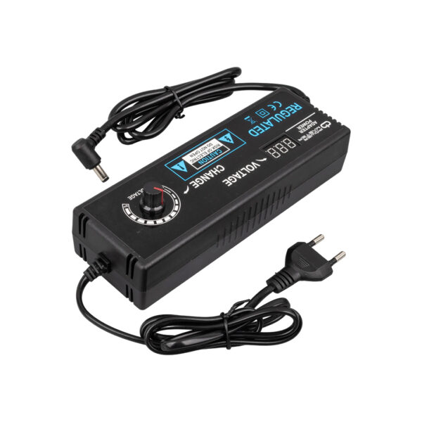 3 VOLT - 12 VOLT - 10 AMPER 5.5*2.5 UÇLU KADEMELİ ADAPTÖR (K0) - Görsel 2