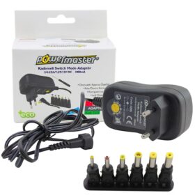 3 VOLT - 12 VOLT - 1 AMPER 30W AYARLI SWITCH MODE ADAPTÖR (K0)