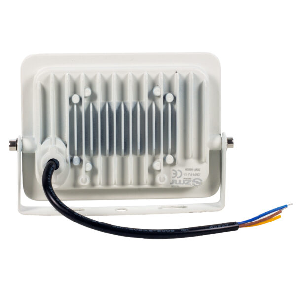 30 WATT - 220 VOLT 6500K IP65 150* IŞIK AÇISI BEYAZ SLİM KASA LED PROJEKTÖR (K0) - Görsel 2
