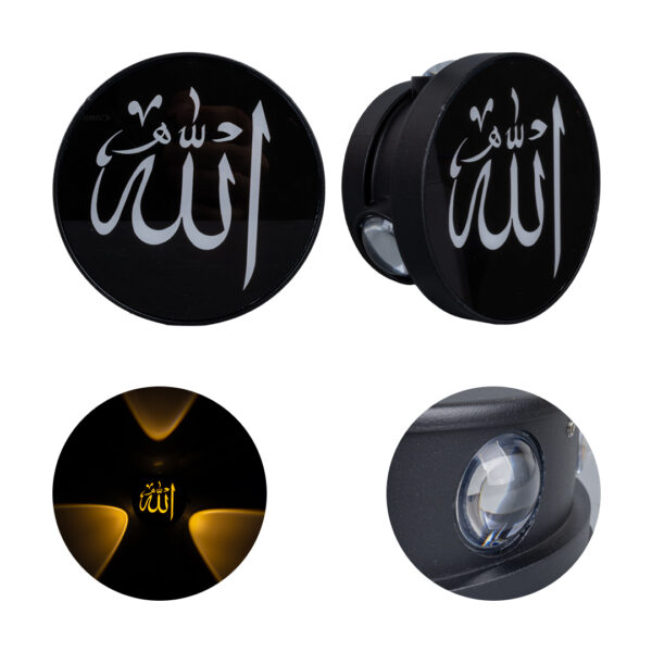 3000K ALLAH DEKORATİF LED DUVAR APLİK (K0) - Görsel 3
