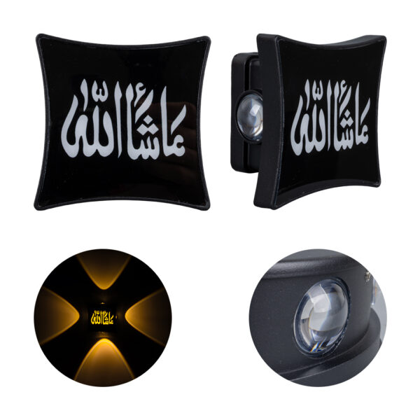 3000K MAŞALLAH DEKORATİF LED DUVAR APLİK (K0)