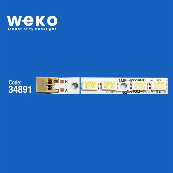 34891X4 LMB-4000BM12  4 ADET LED BAR (K0) - Görsel 2