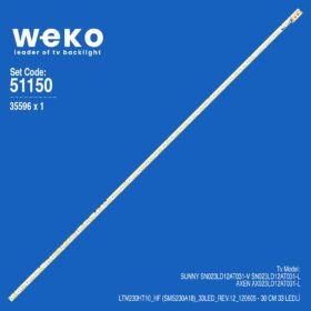 35596X1 LTM230HT10_HF (SMS230A18)_33LED_REV.12_120605 1 ADET LED BAR (K0)