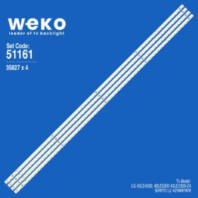 35827X4 42T09-05B - TT42T09006RXD6XXB0600992 4 ADET LED BAR (K0)