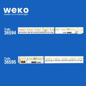 36594X1 36595X1 60 V16.5 ART3 2652 REV 0.4 L/R-TYPE  2 ADET LED BAR (K0)