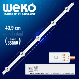 37 ROW2.1 REV 0.9 1 L1-TYPE 6916L-1138A - 40.9 CM 5 LEDLİ - (WK-1139) (K0)