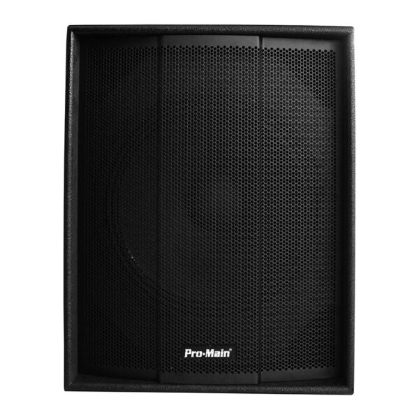 38 CM 1000 WATT AKTİF AHŞAP KABİN HOPARLÖR (K0) - Görsel 2