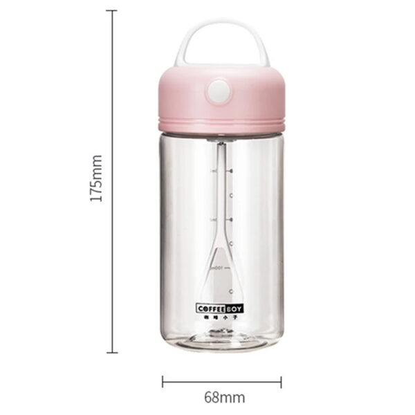 380 ML  PROTEİN SHAKER BLENDER PİLLİ (K0) - Görsel 3