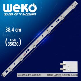 39-3535LED-60EA-R - D1GE-390SCB-R1 - 38.4 CM 6 LEDLİ (WK-805) (K0)