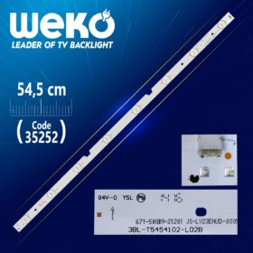 3BL-T5454102-L02B - 671-500B9-21201 JS-LY23EHUD-0005 - 54.5 CM 8 LEDLİ - (WK-909) (K0)
