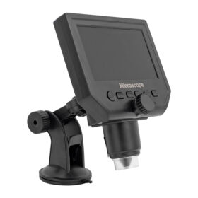 4.3 LCD DIGITAL EKRANLI 3.6 MP HD TAŞINABİLİR MİKROSKOP (1-600X ZOOM-LİTYUM PİLLİ) (81) (K0)