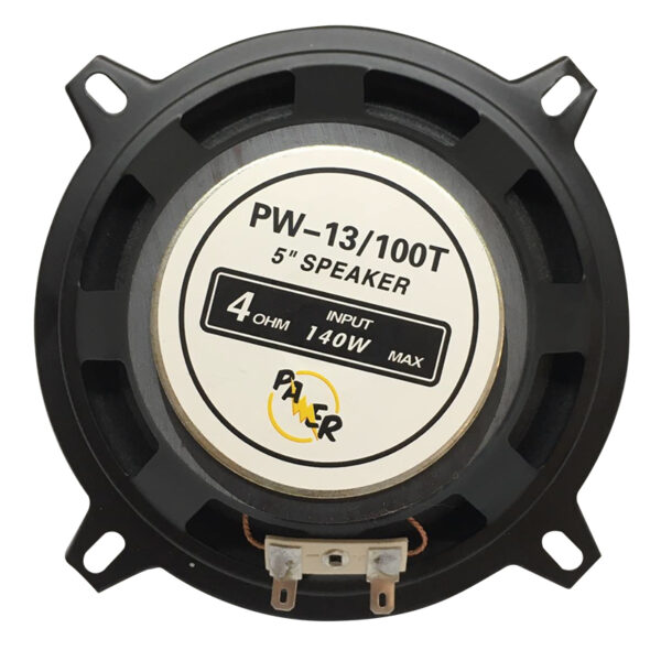 4 OHM 100 WATT 13 CM TWETEERLI TEKLİ HOPARLÖR (K0) - Görsel 2