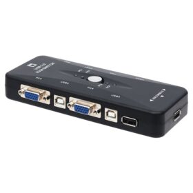 4 PORT USB MANUEL BUTONLU KWM SWİTCH (K0)
