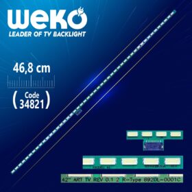 42 ART TV REV 0.1 2 R-TYPE 6920L-0001C - 46.8 CM 48 LEDLİ - (WK-698) (K0)