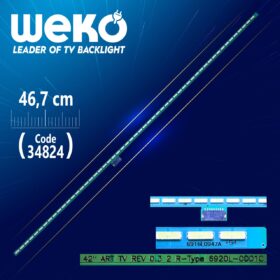 42 ART TV REV 0.3 2 R-TYPE - 6920L-0001C - 46.7 CM 54 LEDLİ - (WK-699) (K0)