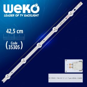 42 ROW2.1 REV1.0 2 L2-TYPE 6916L-1368A - 42.5 CM 5 LEDLİ - (WK-369) (K0)