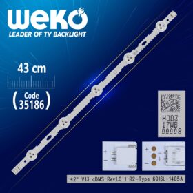 42 V13 CDMS REV1.0 1 L2-TYPE - 6916L-1404A - 43 CM 5 LEDLİ - (WK-489) (K0)