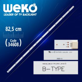 430DLED_SLIM_B-TYPE_REV01_20150105 - 82.5 CM 10 LEDLİ - (WK-656) (K0)
