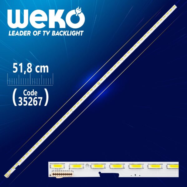 47 V13 ART TV REV 0.9 6 L-TYPE 6920L-0001C - 51.8 CM 51 LEDLİ - (WK-413) (K0)