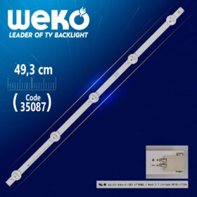 47 V14 DRT REV0.2 1 L2-TYPE - 5 LEDLİ 49.3 CM - (WK-843) (K0)