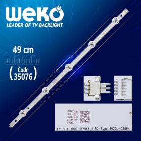 47 V14 SDRT REV0.8 6 R2-TYPE 6920L-0506A - 49 CM 5 LEDLİ - (WK-837) (K0)