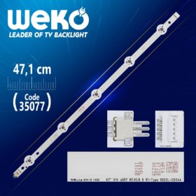 47 V14 SDRT REV0.8 6 R1-TYPE 6920L-0504A - 47.1 CM 5 LEDLİ - (WK-838) WEKOST (K0)