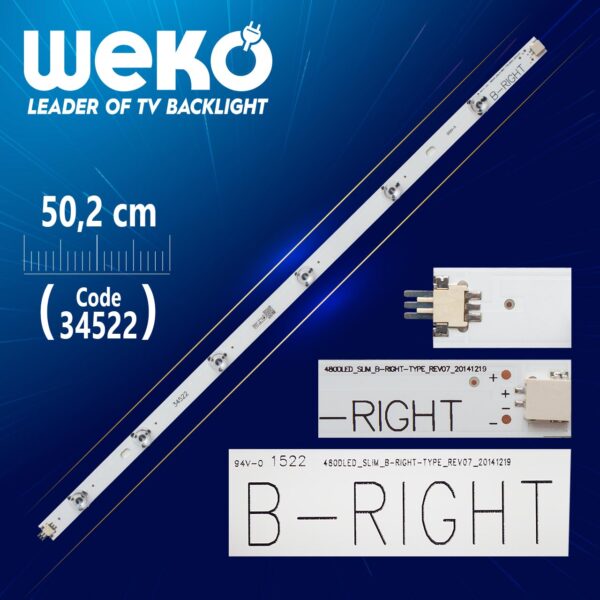 480DLED_SLIM_B-RIGHT-TYPE_REV07 - 50.2 CM 6 LEDLİ (WK-615) (K0)