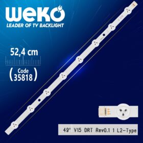49 V15 DRT REV0.1 1 L2-TYPE - 52.4 CM 8 LEDLİ - (WK-1281) (K0)