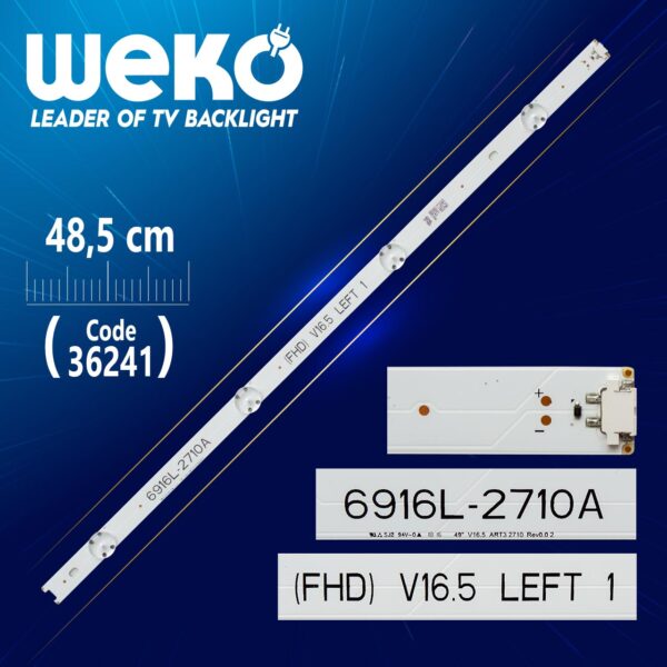 49 V16.5 ART3 2710 REV0.02  6916L-2710 4 LEDLİ 48.5 CM (K0)