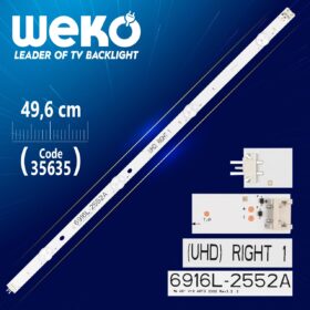 49 V16 ART3 2552 REV3.2 2 - (UHD) RIGHT 1 - 49.6 CM 4 LEDLİ - (WK-283) (K0)